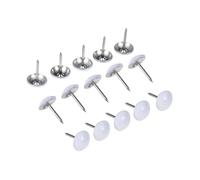 100 pezzi di chiodi for tappezzeria in metallo bianco, for mobili, perni, puntine da disegno, chiodi moderni, accessori for la casa, 11 * 17 mm, scatola portagioie, decorazione for divano