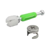 100 pezzi di collegamento per mobili, connettori a camme, raccordi per serratura, pezzi di ricambio per camme, bulloni di collegamento, raccordi hardware