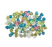 100 pezzi di colore tatuaggio macchina ago passacavo, morbido tatuaggio gomma capezzolo tatuaggio forniture tatuaggio parti macchina piercing forniture