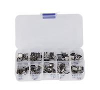 100 pezzi di connettore femmina USB di tipo C, set di adattatori di riparazione e sostituzione per USB, porta femmina in acciaio inox di tipo C per computer, tastiere, mouse e