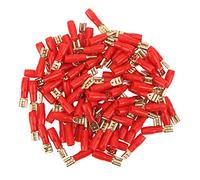 100 pezzi di connettori a paletta in rame puro, terminali a crimpare con termoretraibile, terminali per fili isolati per impianti elettrici, pannelli solari, applicazioni marine,