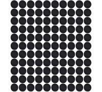 100 pezzi di cuscinetti auricolari in spugna nera per cuffie auricolari, copriauricolari di ricambio