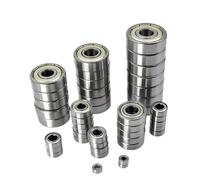 100 pezzi di cuscinetti piccoli all'ingrosso ID 2 mm 3 mm 4 mm 5 mm 6 mm 7 mm 8 mm 9 mm 10 mm 3x7x3 5x10x4 5x11x4 8x22x7 10x15x4 mm Cuscinetto in miniatura(7x19x6mm)