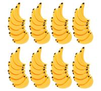 100 pezzi di decorazioni in miniatura di banane: mini frutti artificiali, micro