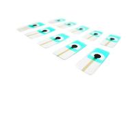 100 pezzi di elettrodi stampati in carbonio for analisi elettrochimiche - for applicazioni ambientali, cliniche e alimentari