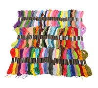 100 pezzi di filo per cucire poliestere colorato fatto a mano per la casa progetti fai da te artigianale set di fili multifunzionale forte e durevole per quilting riparazione di