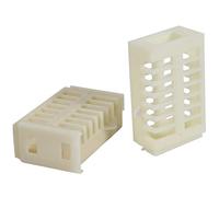 100 pezzi di gabbie for api rimovibili, attrezzature for apicoltura, forniture for apicoltura, gabbie for api regine, gabbie di cattura mobili, gabbie for api multifunzione, bianche