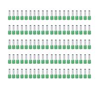 100 pezzi di ghiere isolate con giunto cavo, resistenti alla corrosione, per uso elettrico