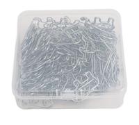 100 pezzi di graffette a forma elefante in acciaio inossidabile con scatola immagazzinaggio for segnalibri fotografici, a Per Memo, Carta, Biglietti