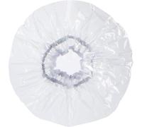 100 pezzi di grandi dimensioni, trasparenti, riutilizzabili, impermeabili, for la doccia e il bagno Per La Casa,E Il Viaggio(38cm)