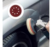 100 pezzi di lavorazione del legno floccaggio levigatura vassoio di sabbia