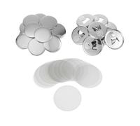 100 pezzi di materiali for badge da 58 mm e 75 mm for apribottiglie portatile/magnete da frigorifero fai da te for parti di macchine for la produzione di pulsanti per artigianato personalizzato(58mm)
