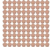 100 pezzi di olio di olio di ricino Patch bottoni dell'ombelico, patch di bottoni dell'ombelico autoadesivo, avvolgimenti di essenziale di cotone organico per esercizio fisico, lettura, via.