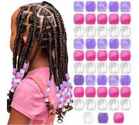100 pezzi Di Perline Colorate A Forma Di Caramelle Per Ragazze, Accessori Per Capelli Di Stile Hip Hop E Grunge PianteABS