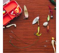 100 pezzi di pesca da pesca Leader di pesca professionale Stringhe di pesca