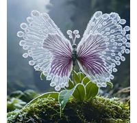 100 pezzi di Phalaenopsis viola, piante perenni da copertura del suolo verdi per l'inverno, piante erbacee striscianti, piante da interno-esterno, fiori da piantare, erbe, verdure, frutti, giardinaggi