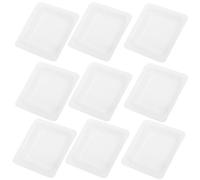 100 pezzi di piatti di pesata - Navicelle di pesata for bilance da laboratorio, piccoli vassoi di plastica for misurazioni accurate, piastre di Petri for forniture di laboratorio