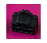 100 pezzi di protezione antipolvere per porta hub Ethernet RJ45 nera