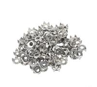 100 pezzi di ricambio per ramponi invernali, struttura in acciaio per migliorare il piede su sentieri innevati e vialetti (tacchetti in acciaio)