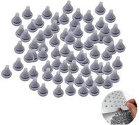 100 pezzi di ricambio per soffione doccia, ugelli di ricambio per soffione doccia, ugello in silicone con foro spray per doccia, kit di riparazione in granuli di uscita dell'acqua di lavaggio