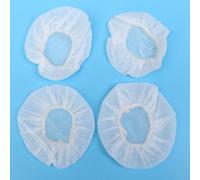 100 pezzi di ricambio usa e getta non tessuto copricapo cuffia estensibile