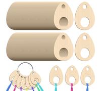 100 pezzi di strumenti per cucire a punto croce in legno, organizer per filo da ricamo, gocce di filo, organizer per filo da punto croce da 1,9x1,3 pollici, contenitore per filo da ricamo, rocchetti