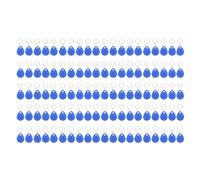 100 pezzi di tag per controllo accessi con chiave RFID, portachiavi per l’ingresso della porta leggibili con ID unico a 10 cifre, per l’accesso a appartamenti residenziali, autobus (carta d'identità)