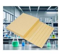 100 Pezzi Di Tamponi Assorbenti Per Olio, Laboratorio Liquidi Chimici Tappetini, Assorbenti Protettivi Per Casa, Garage, Cantina(Yellow-3mm)