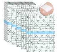 100 Pezzi di Toppa Impermeabile per Doccia Usa E Getta Trasparente Elastici1024