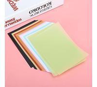 100 Pezzi di Tracciamento di Traccia, Copia di Trasferimento per Arte, Mestiere, Pittura, Calore e Resistenza Alla Deformazione, Consistenza Bella, Perfetta per Sovrapposizioni e Disegni Traslucidi,