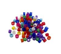 100 Pezzi Diametro 2/3/4/5 Mm Uccello Piede Anello Uccello Anello Gamba Fasce Per Pappagallo Fringuello Canarino Gouldian