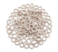 100 Pezzi Elastici per Capelli Neonata, Morbidi Elastici Beige per Bambine e Neonate, Accessori per Capelli Piccoli
