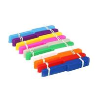 100 pezzi Etichette for piante da giardino Marcatori for vasi ispessiti Vivaio Fiori Erbe in plastica Impermeabile Verdure in vaso per dare un nome alle piante(Mixed)