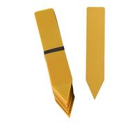 100 Pezzi Etichette per Piante CHUNLINLAODA cartellini per piante Targhette per Piante Plastica giardino esterna per Vivai Semi Piante ed Erbe Aromatiche giardini frutteti o fattorie (giallo)