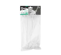 100 Pezzi Fascette Standard UV Resistenti Nero O Bianco