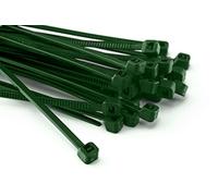 100 pezzi fascette stringicavo 140 mm x 3,6 mm per rete ombreggiante recinzione in verde