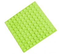 100 pezzi fermaporta forte autoadesivo cuscino for mobili cuscino paraurti for armadio piedini in silicone adesivi murali hardware(Green)