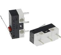 100 pezzi finecorsa interruttore a pulsante 1A 125V AC interruttore mouse 3 pin microinterruttore