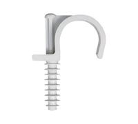 100 Pezzi Fissatubo Singolo a Battere Fisch 20 mm