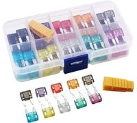 100 pezzi/fusibili for auto a scatola 2a 3a 5a 7. 10a 15a 20a 25a 30a 35a Amplifica con clip box Aumo Blade Tipo Fuse SET Truck(Small Fuse With Box)
