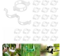 100 Pezzi Giardino Piante Clip di Supporto, Clip per pomodori, Clip per Piante da Giardino, Plastica Garden Plant Flower Clip, Clip per Innesti Giardinaggio, Pomodoro Verdure Clip