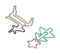 100 Pezzi Graffette Adorabili Albero di Natale e Cervo a Forma di Cervo Piccole Fermacarte Metallico Antiruggine per Ufficio Scuola Casa