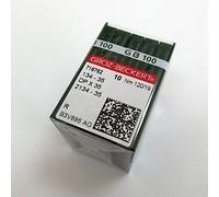 100 pezzi Groz-Beckert 134-35 Dpx35R per macchine da cucire industriali Adler Pfaff (16/100)