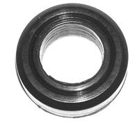 100 pezzi guarnizioni inferiori per iniettori di carburante 16 * 9 * 5,8 mm adatte per kit riparazione iniezione Toyota Camry(AY-S4036-Black)