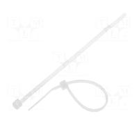 100 pezzi HELLERMANNTYTON 111-01919 Fascetta autostringente