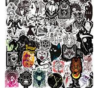 100 Pezzi i Horror Adesiv, Thriller Film Horror Killer Ruolo Personaggio Decalcomanie per Bottiglia D'Acqua, Laptop