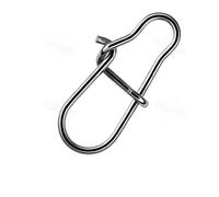 100 pezzi in acciaio inox connettore da pesca accessorio da pesca Forte resistenza 4KG 10mm strumento da pesca SnapProcess professionale