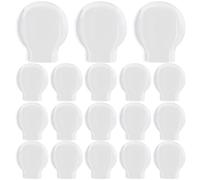 100 Pezzi Inserti In Silicone Per Fermagli Per Ragazze