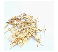 100 pezzi L25 connettori in rame papillon oro prismi di cristallo di parti della lampada connettori accessori