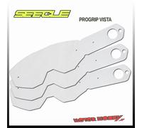100 PEZZI LENTI A STRAPPO TEAR OFF SEECLE COMPATIBILI OCCHIALI PROGRIP MOD VISTA